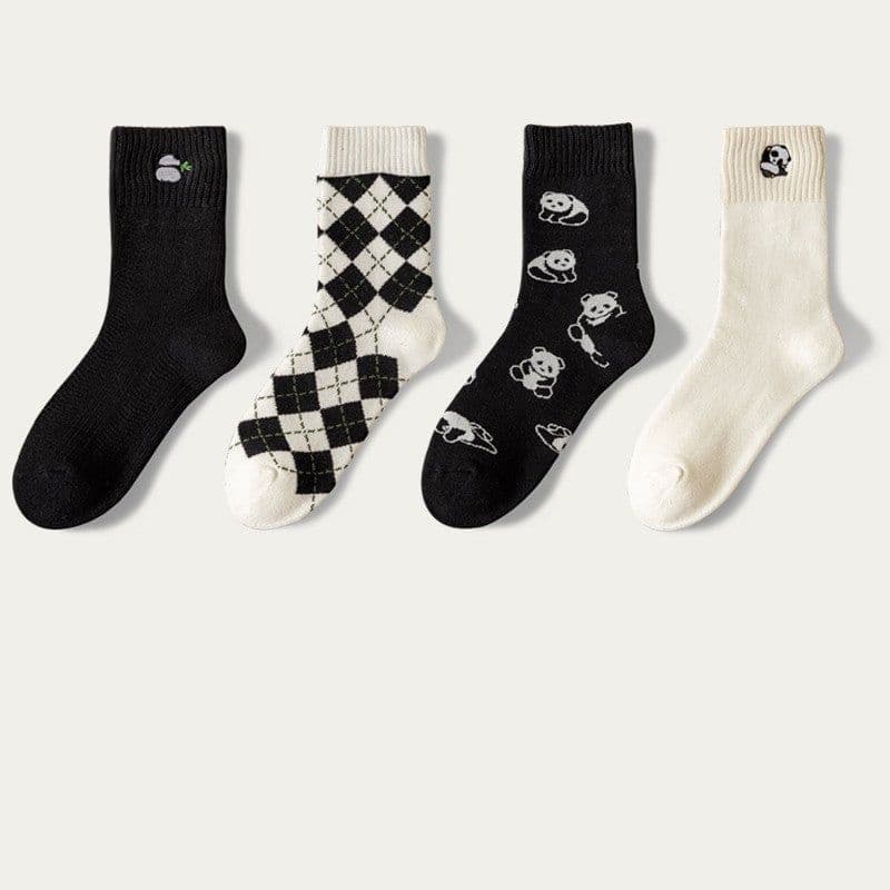 image-Cartoon Cute Cotton Tube Socks