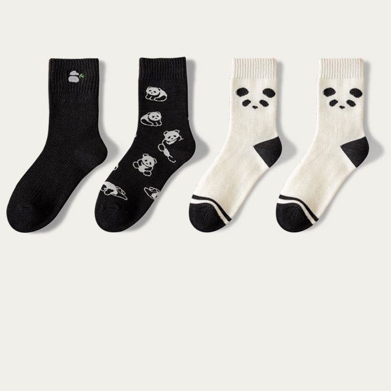 image-Cartoon Cute Cotton Tube Socks
