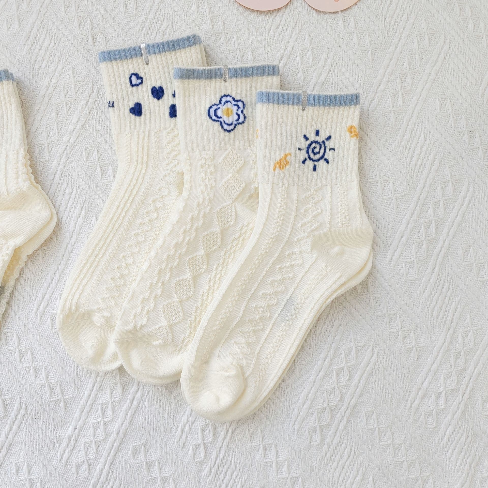 image-Women's Cute Cartoon Tube Socks