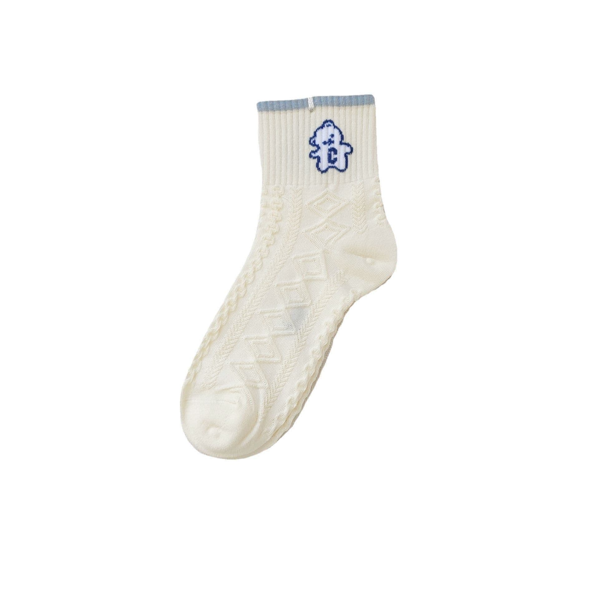 image-Women's Cute Cartoon Tube Socks