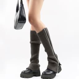 image-Japanese Zipper Leg Sleeve Is Fashionable And Warm