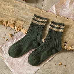 image-Double Needle Thickened Winter Warm Socks
