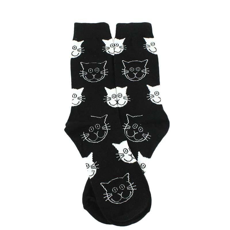 image-Trendy Cat Socks Personality Women's Cotton Socks