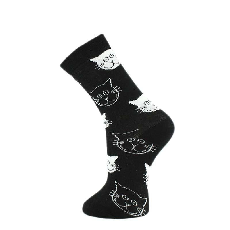 image-Trendy Cat Socks Personality Women's Cotton Socks