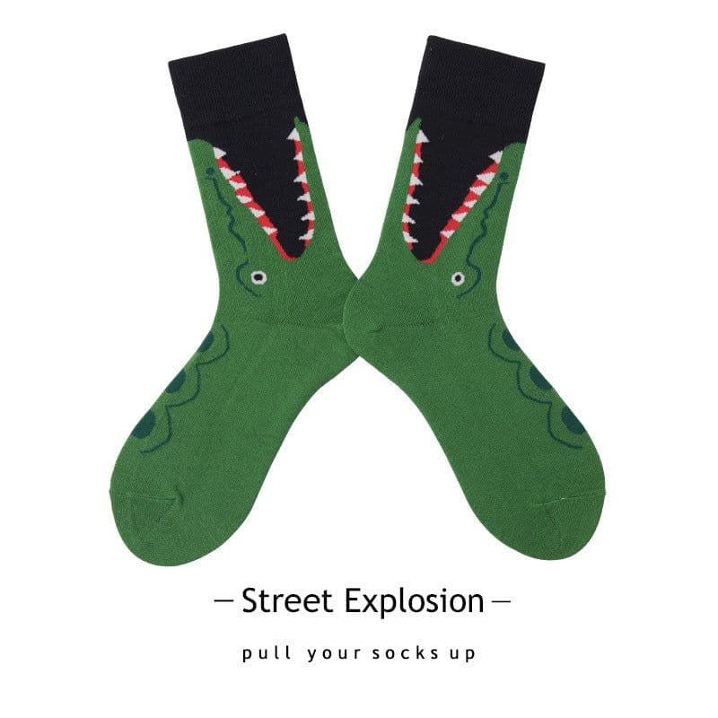 image-Socks Tube Socks Cartoon Athletic Socks