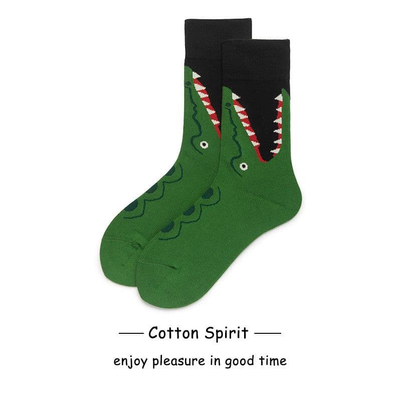 image-Socks Tube Socks Cartoon Athletic Socks