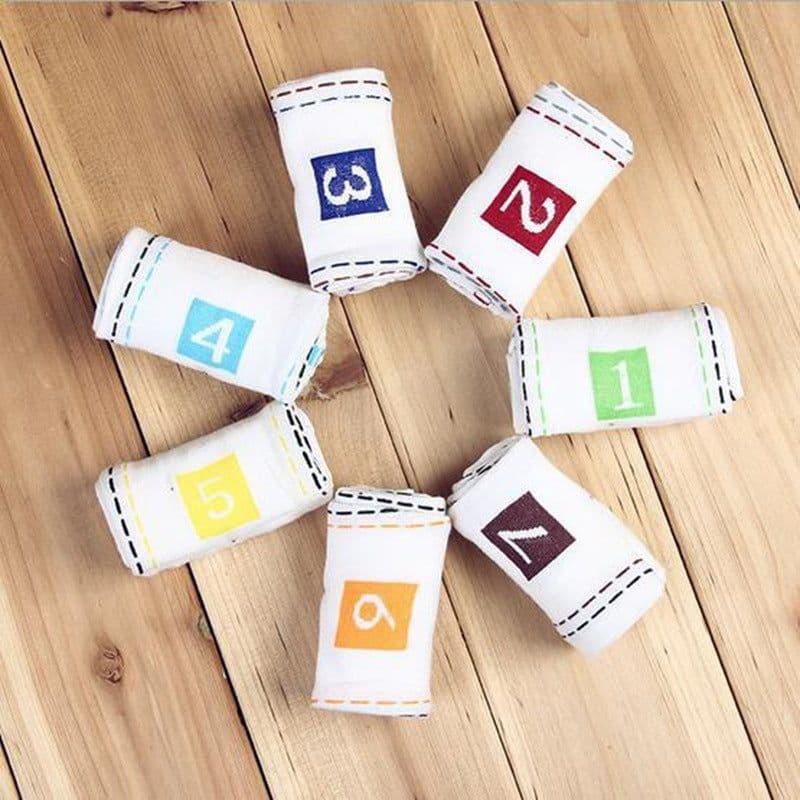 image-Creative Gift Box Socks Couple Socks For Men And Women 7 Days Gift Socks