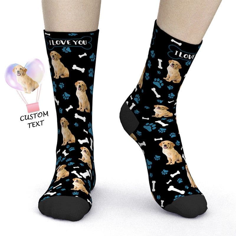 image-Personalized Photo Socks To Make Tube Socks Male And Female Socks Printing