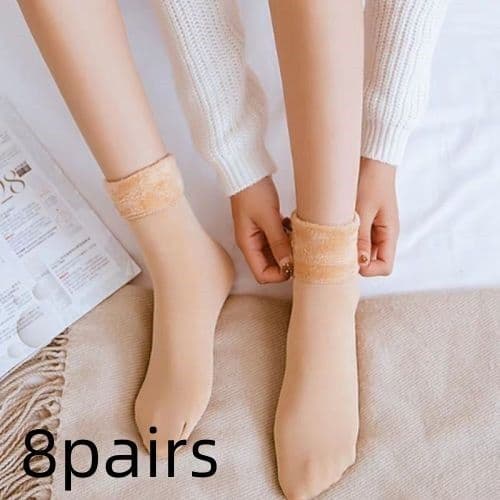 image-Korean Long Barrel Autumn And Winter Floor Bare Leg Artifact