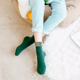 image-Korean Long Barrel Autumn And Winter Floor Bare Leg Artifact