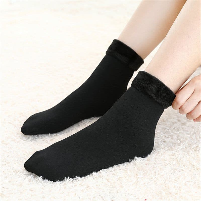 image-Korean Long Barrel Autumn And Winter Floor Bare Leg Artifact