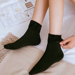 image-Korean Long Barrel Autumn And Winter Floor Bare Leg Artifact