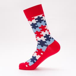 image-Colorful Cotton Stockings Happy Puzzle