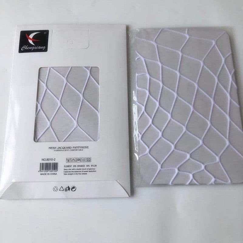 image-Women's Velvet Hollowed Out Pantyhose Fishnet Stockings Stockings