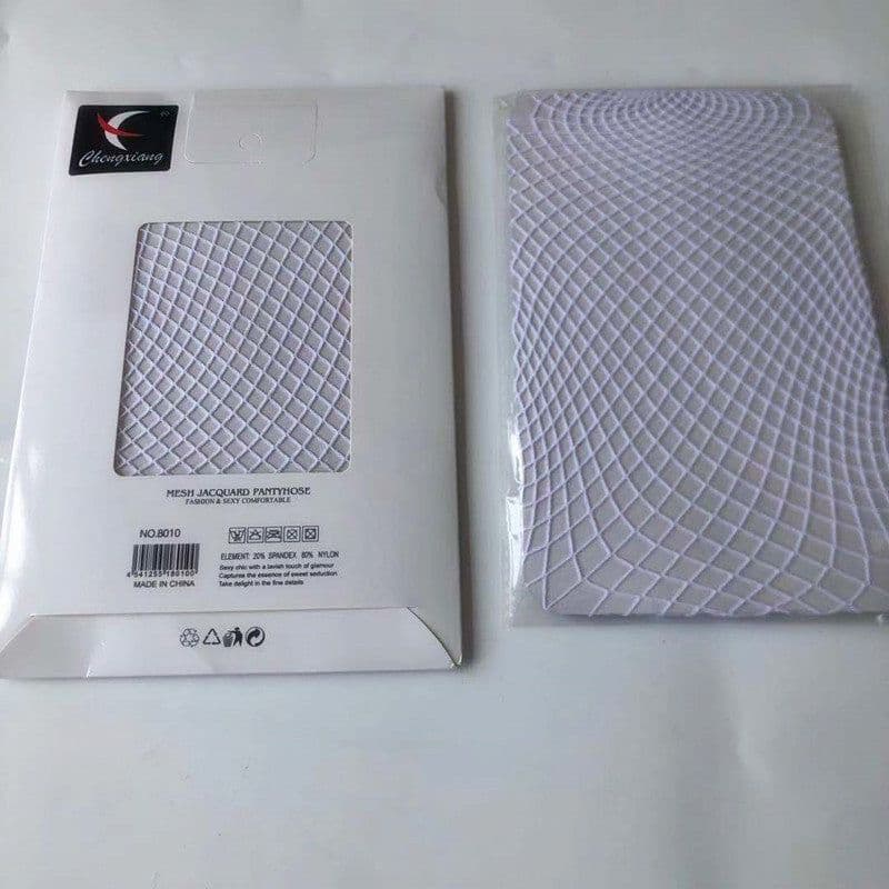 image-Women's Velvet Hollowed Out Pantyhose Fishnet Stockings Stockings