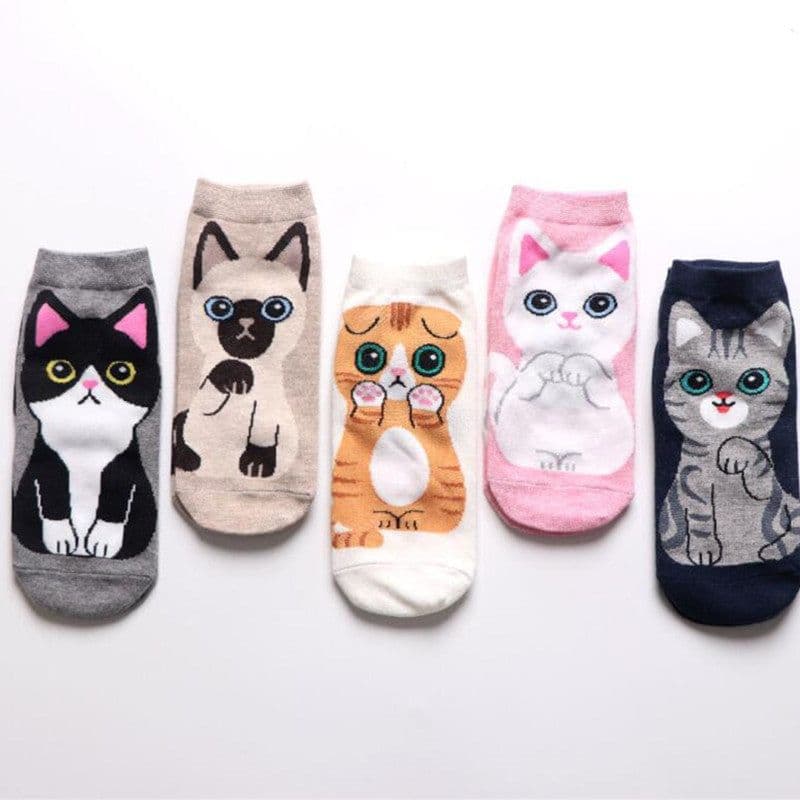 image-Cotton Boat New Women's Socks Classic Cartoon Socks
