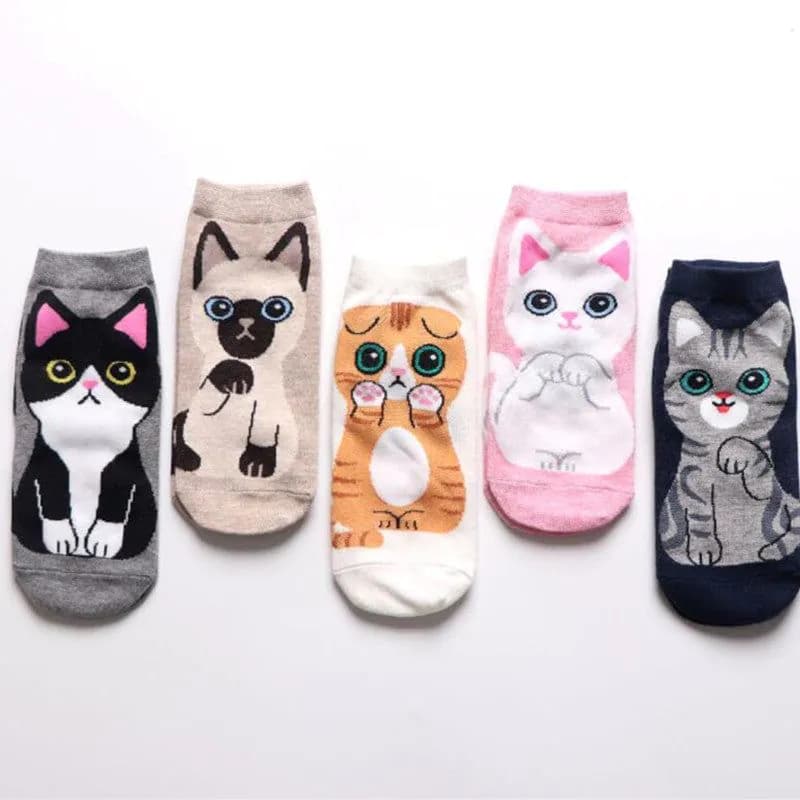 image-Cotton Boat New Women's Socks Classic Cartoon Socks