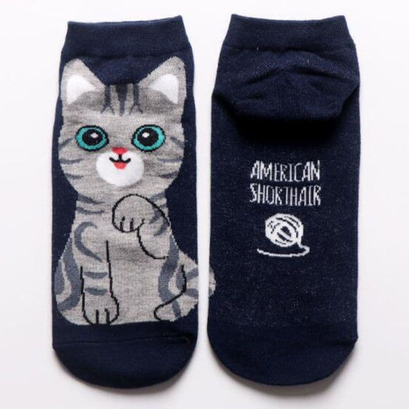image-Cotton Boat New Women's Socks Classic Cartoon Socks