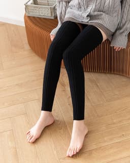 image-Warm Nine-cent Polyester Leg Cover