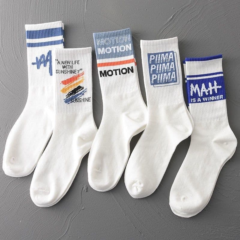 image-Ins Tidal Socks Long-tube Basketball Tidal Socks