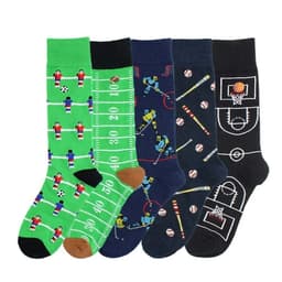 image-Men's Football Basketball Ice Hockey Sports Series Socks