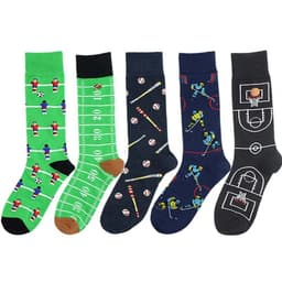 image-Men's Football Basketball Ice Hockey Sports Series Socks