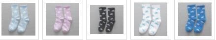 image-Blue Sky And White Clouds In The Tube Tide Sock Female