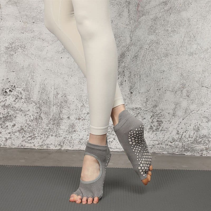 image-Professional Female Pilates Socks Five Finger Socks