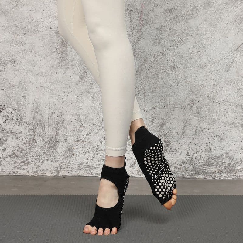 image-Professional Female Pilates Socks Five Finger Socks