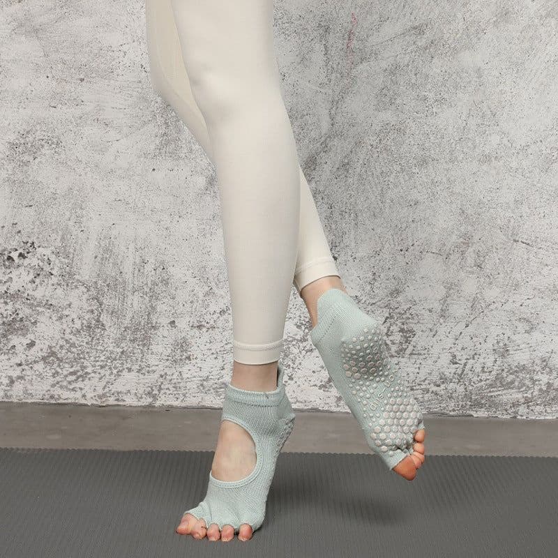 image-Professional Female Pilates Socks Five Finger Socks