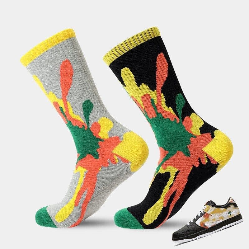 image-Men's Fashion Running Basketball Sports Socks