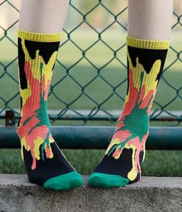 image-Men's Fashion Running Basketball Sports Socks