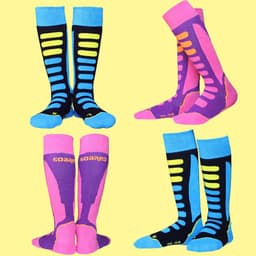 image-Ski Socks Children's Tall Tube Professional Socks Warm Thickened Snow