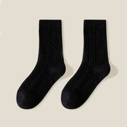 image-Trendy All-matching Good-looking Solid Color Mori Style Stockings