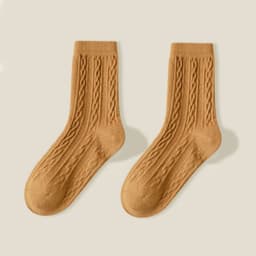 image-Trendy All-matching Good-looking Solid Color Mori Style Stockings