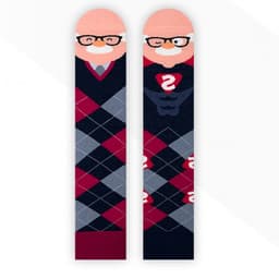 image-Creative Unmatched Color Socks Asymmetric AB Socks Cartoon