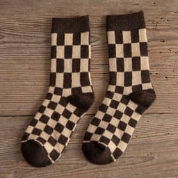 image-Women's Retro Thickened Socks Thermal Middle Tube Wool Socks