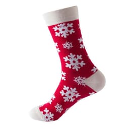 image-Christmas Tube Socks Women's Snowflake Christmas Tree Cotton Socks