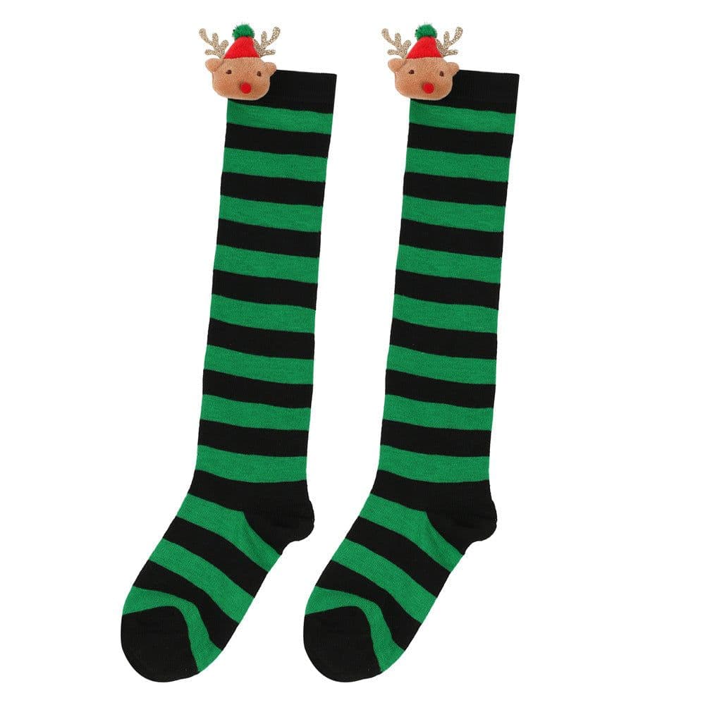 image-Children Christmas Stockings David's Deer Doll Medium And Large Children