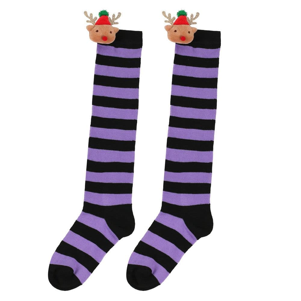 image-Children Christmas Stockings David's Deer Doll Medium And Large Children