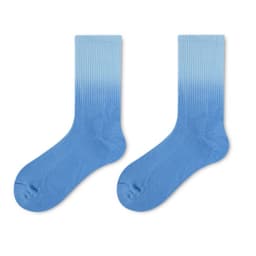 image-Gradient Tube Socks Tie-dye Basketball Athletic Socks