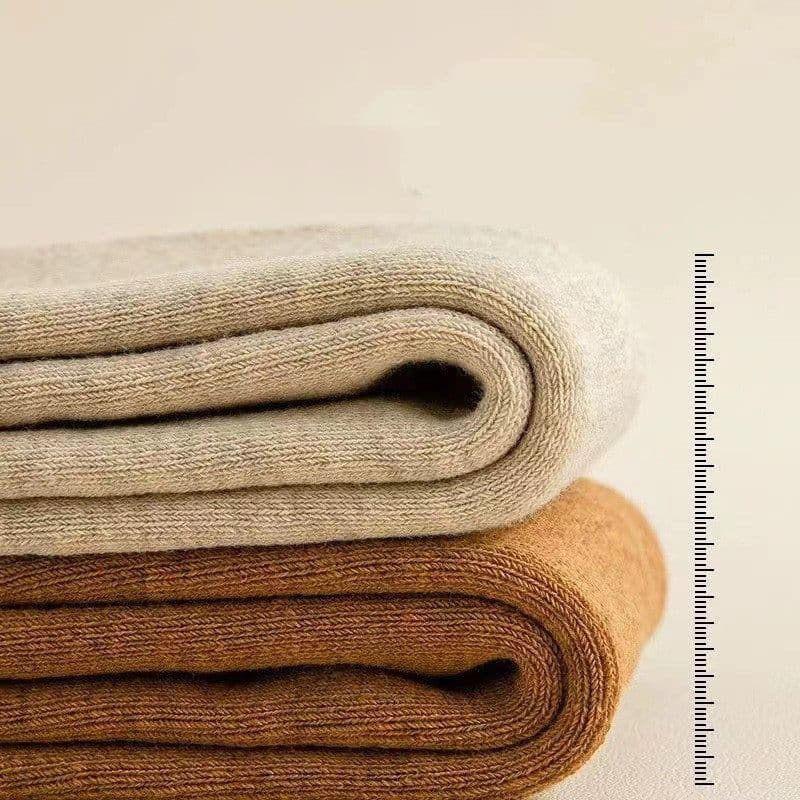 image-Ins Over-the-knee Socks Women's Autumn And Winter Long Socks Thickened Warm Terry Socks Beautiful Leg Shaping High Socks