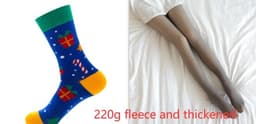 image-Fake Translucent Plus Size Leggings Fleece Lined Tights Fall And Winter Warm Fleece Pantyhose Women Fleece Lined Pantyhose Thermal Winter Tights