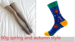 image-Fake Translucent Plus Size Leggings Fleece Lined Tights Fall And Winter Warm Fleece Pantyhose Women Fleece Lined Pantyhose Thermal Winter Tights