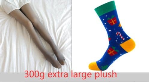 image-Fake Translucent Plus Size Leggings Fleece Lined Tights Fall And Winter Warm Fleece Pantyhose Women Fleece Lined Pantyhose Thermal Winter Tights