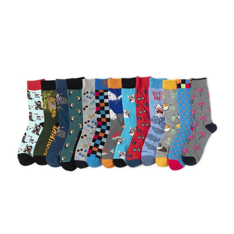 image-Women's Socks Animal Socks Female New Personalized Male Creative