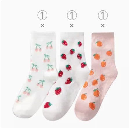 image-Cute Mink Velvet Socks Women's Mid-leg Socks