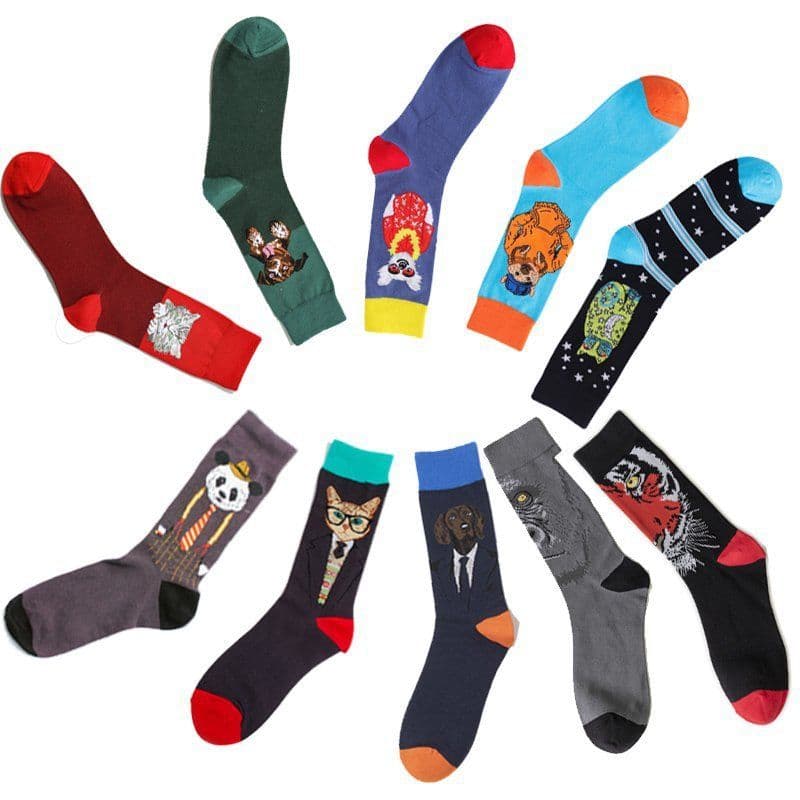 image-Anime Cartoon Trendy Socks For Men
