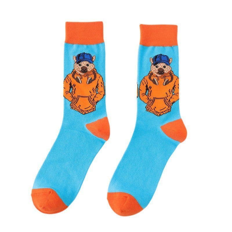 image-Anime Cartoon Trendy Socks For Men