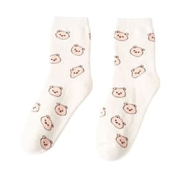 image-Women's Mid Tube Winter Stockings Spring And Autumn Fleece Terry Sock